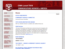 Tablet Screenshot of cwa7019.org